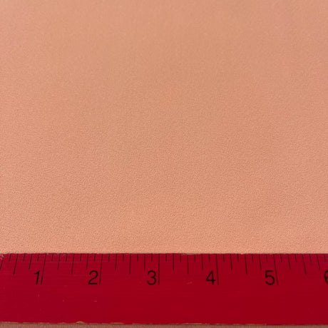 1970’s Coral Solid Color Fabric - Polyester - BTY