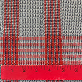 1970’s Sparkle Plaid Fabric - Double Knit Polyester-BTY (K7)