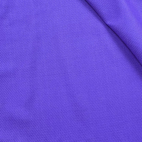 1970's Purple Acrylic Bonded Backed Fabric- BTY