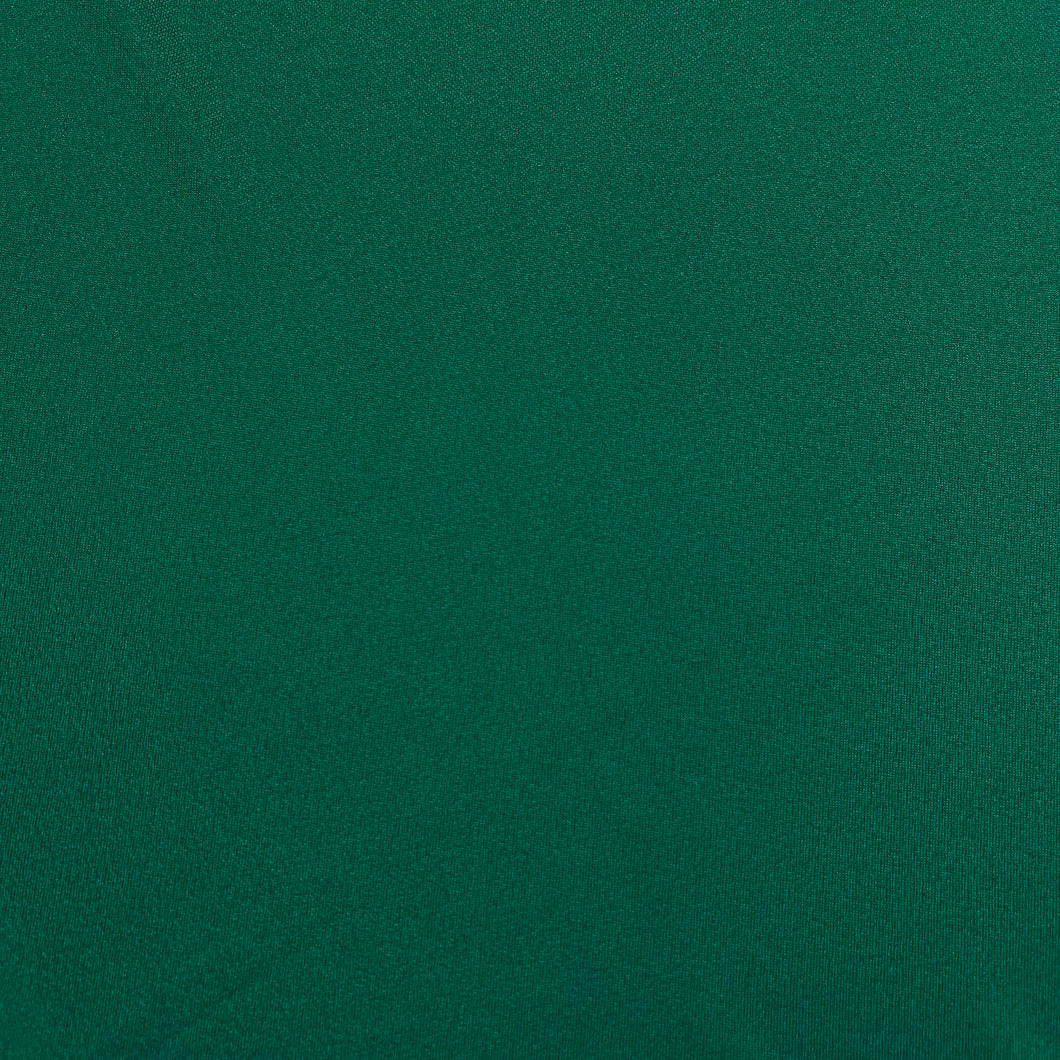 1970’s Deep Green Crepe Fabric - Nylon - BTY