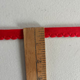 1970’s Red Knit Bias Trim - BTY