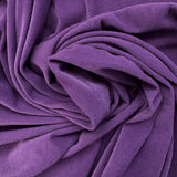 1980’s Royal Purple Striped Cordoruy Style Synthetic blend Fabric - (P124)