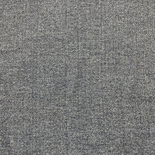 1970's Blue and White Woven Wool blend Fabric