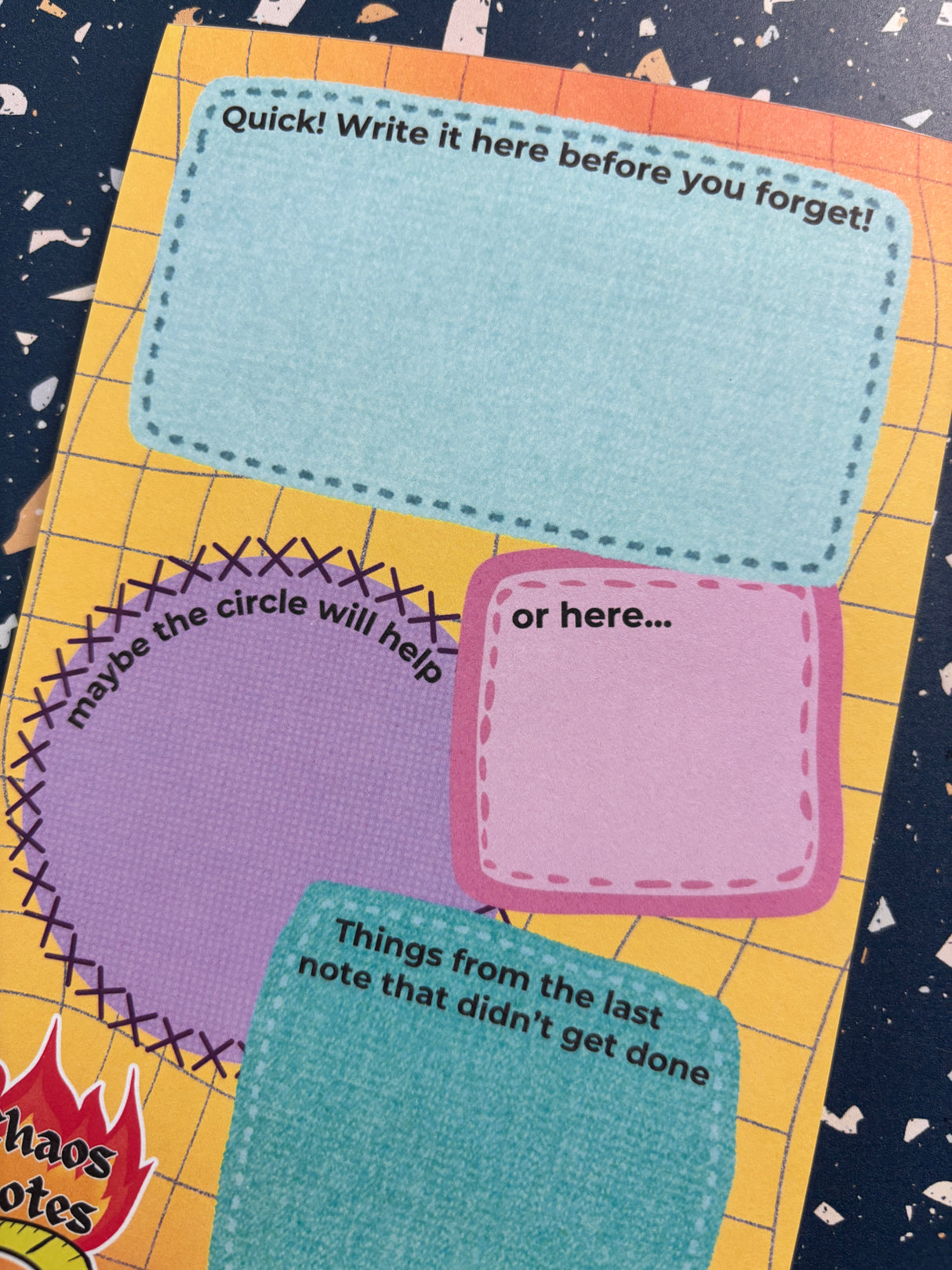 Chaos Notes Notepad