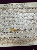 1970’s Off White Scallop Loop Edging Trim - BTY