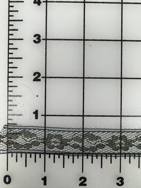 1970’s Hunter Green Hem Lace - BTY