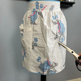 1950’s Oversize Fruit Novelty Print Half Apron - Cotton