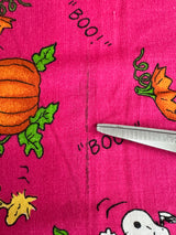 2000’s Snoopy Pumpkin Novelty Print Fabric - Multiple Colors Available - Piece (P188)