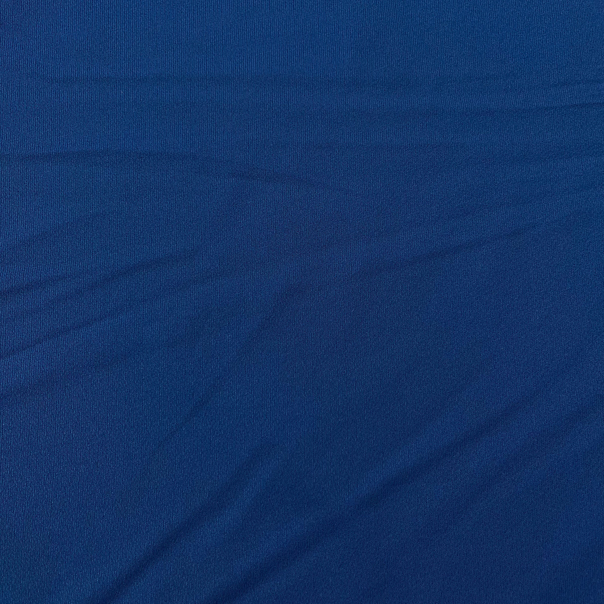 1970’s Burlington Klopman "Cezano" Dark Blue Sapphire Polyester Fabric - BTY