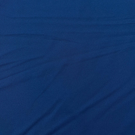 1970’s Burlington Klopman "Cezano" Dark Blue Sapphire Polyester Fabric - BTY (F7)