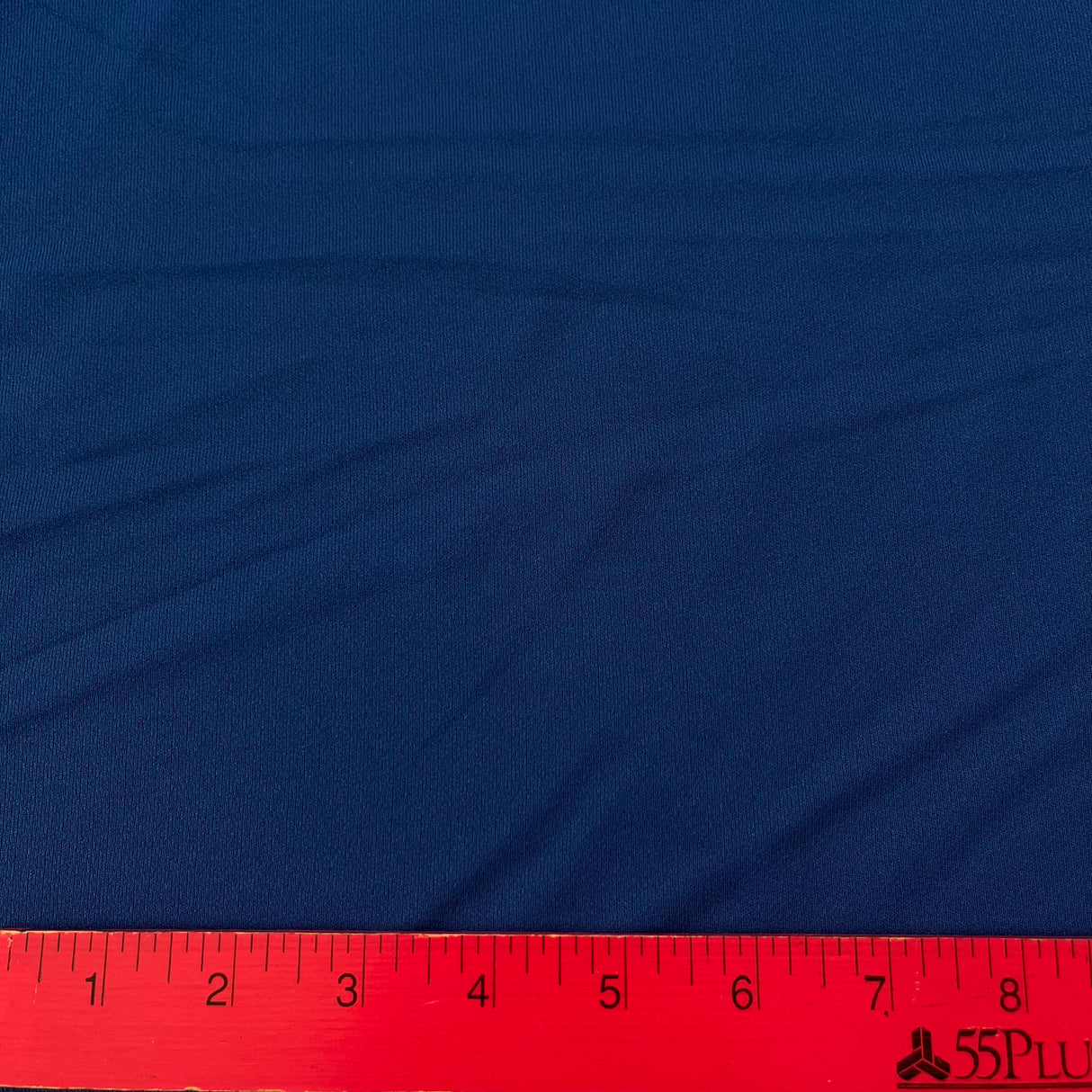 1970’s Burlington Klopman "Cezano" Dark Blue Sapphire Polyester Fabric - BTY