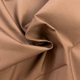 1970’s Chocolate Brown Sheath Lining - Acetate