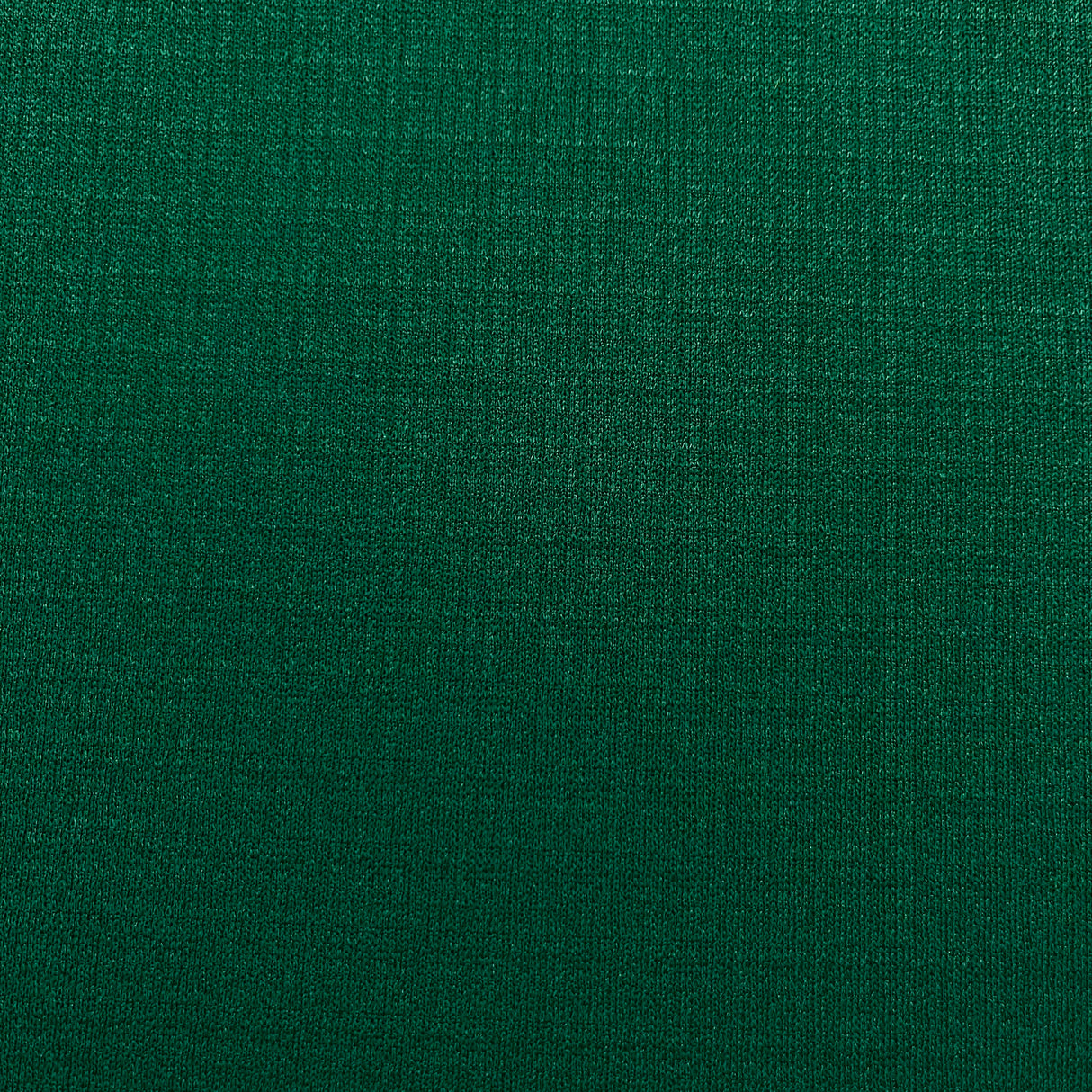 1970's  Deep Green Fabric - Polyester Double Knit Fabric - BTY