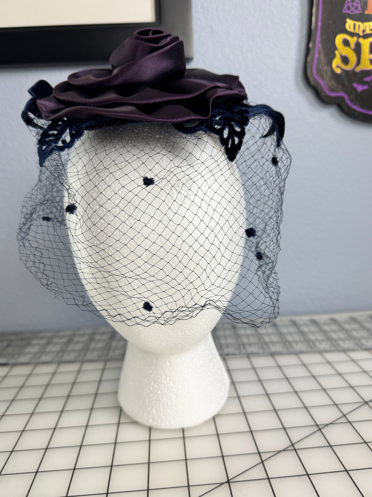 Lot Of 7 Vintage Womens Fascinator Hats from the 40s 50s 60s