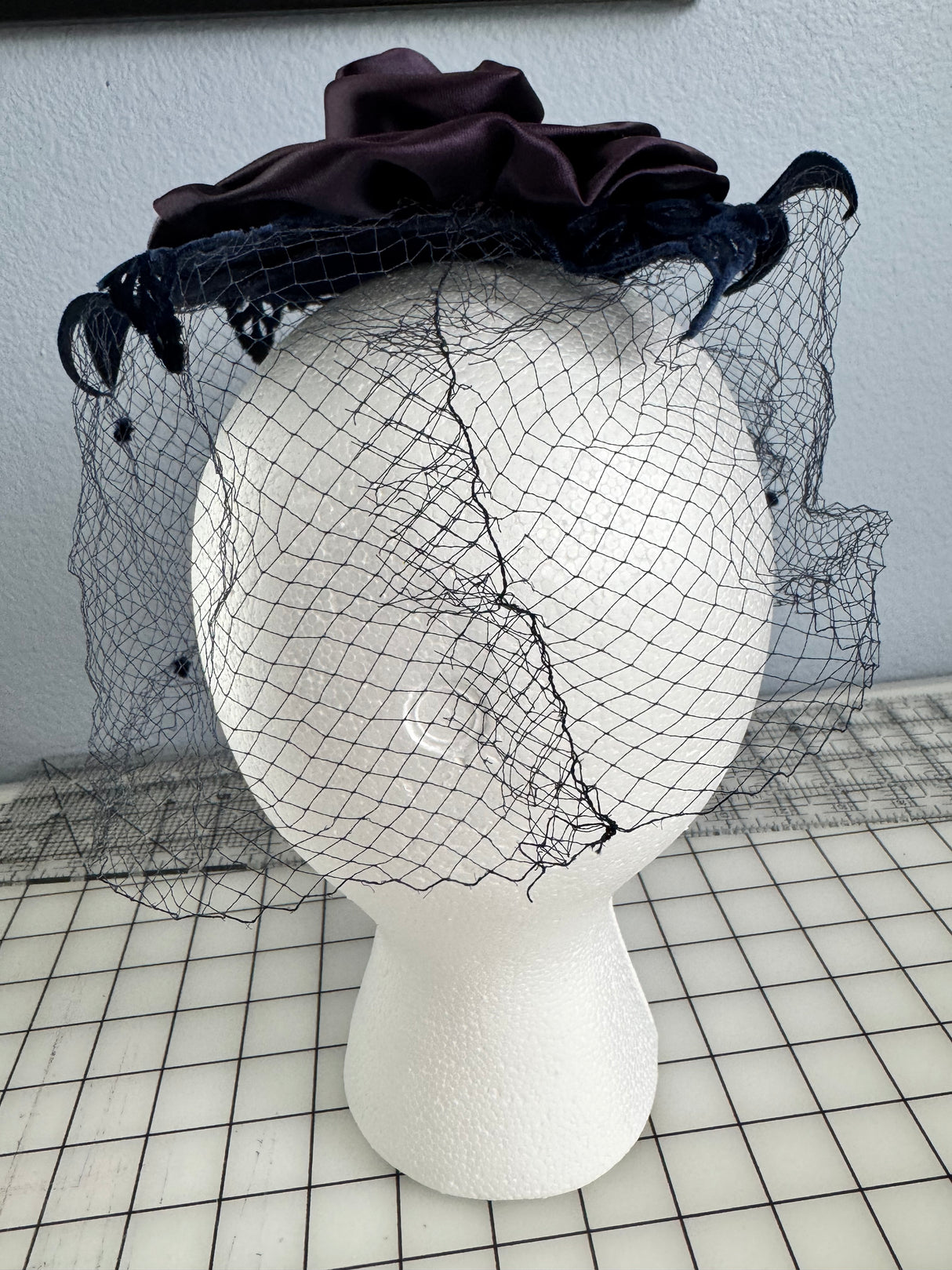Lot Of 7 Vintage Womens Fascinator Hats from the 40s 50s 60s