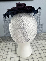 Lot Of 7 Vintage Womens Fascinator Hats from the 40s 50s 60s