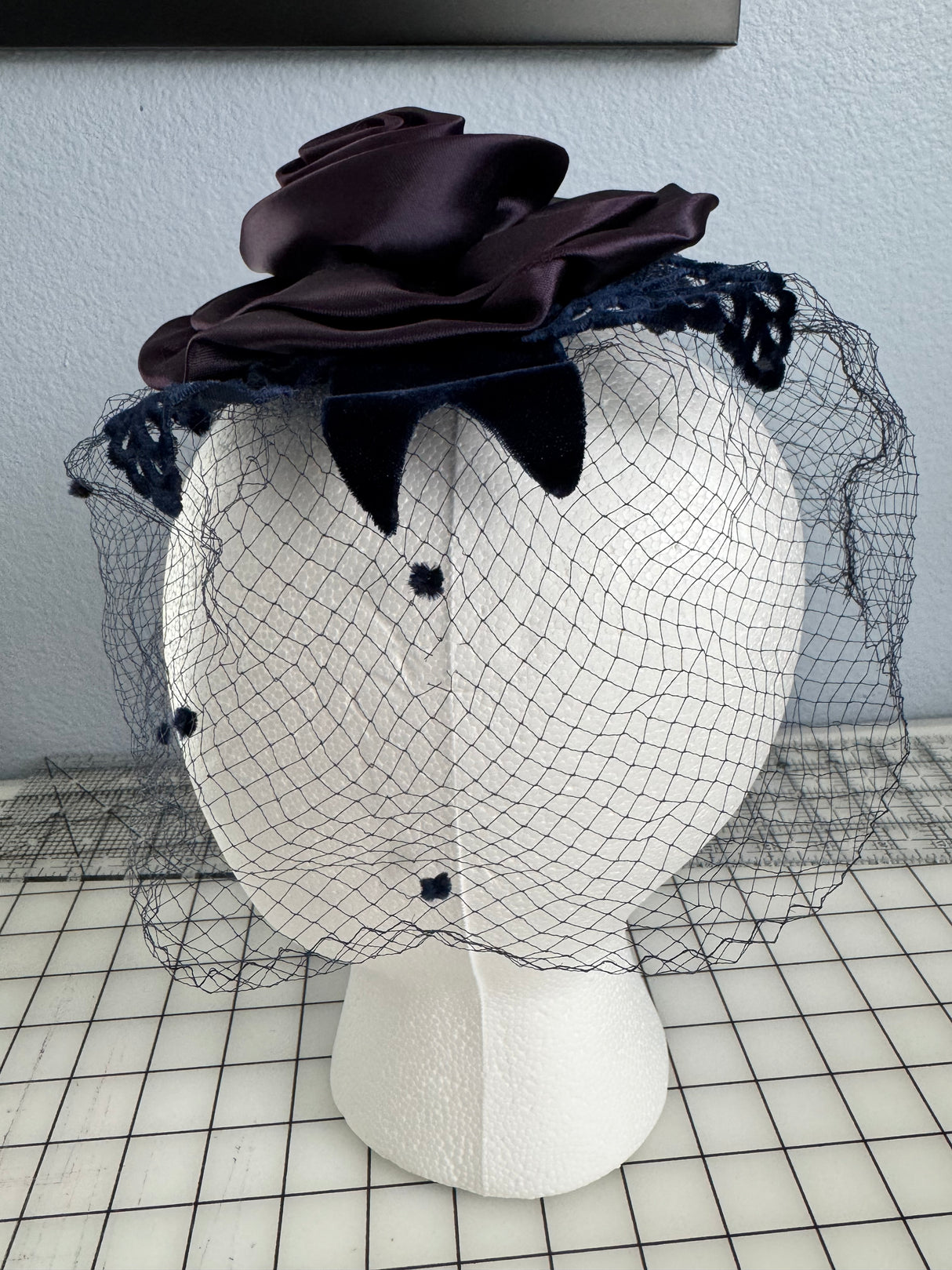 Lot Of 7 Vintage Womens Fascinator Hats from the 40s 50s 60s