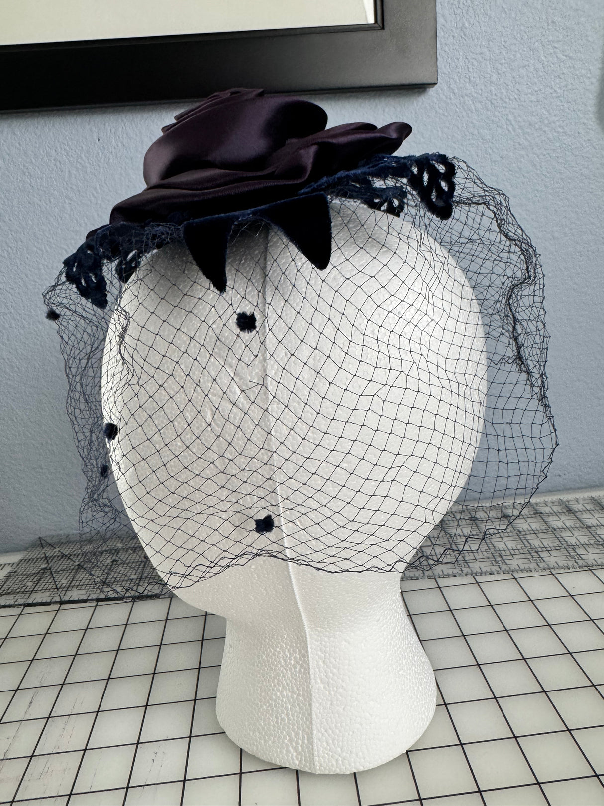 Lot Of 7 Vintage Womens Fascinator Hats from the 40s 50s 60s