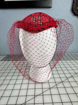 Lot Of 7 Vintage Womens Fascinator Hats from the 40s 50s 60s