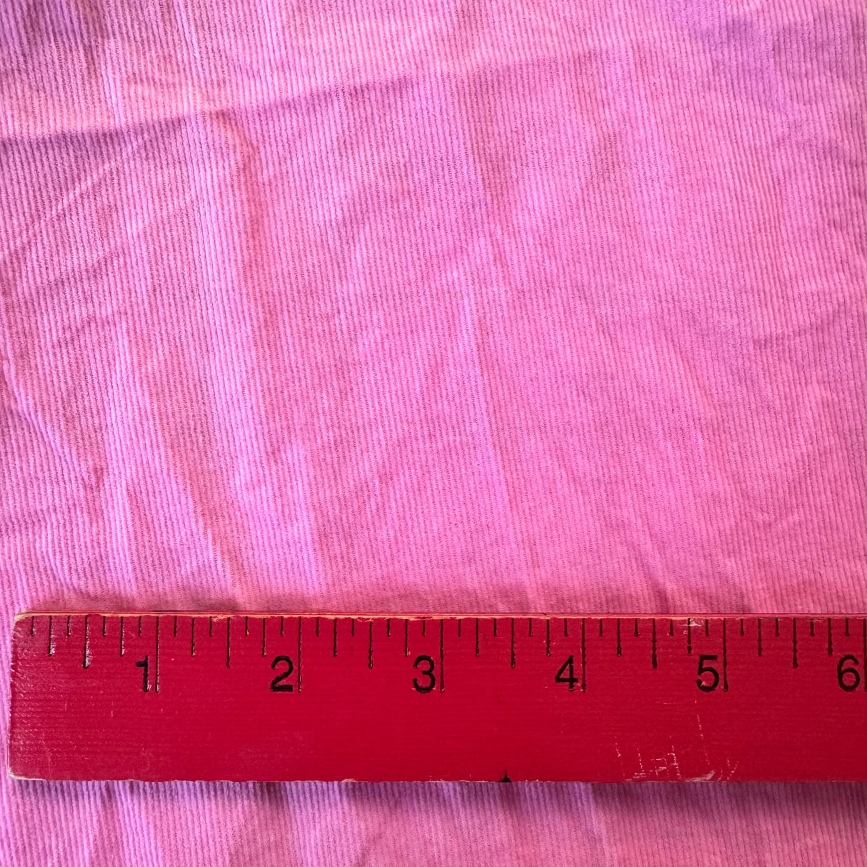 1970’s Pink Corduroy Fabric - (P194)