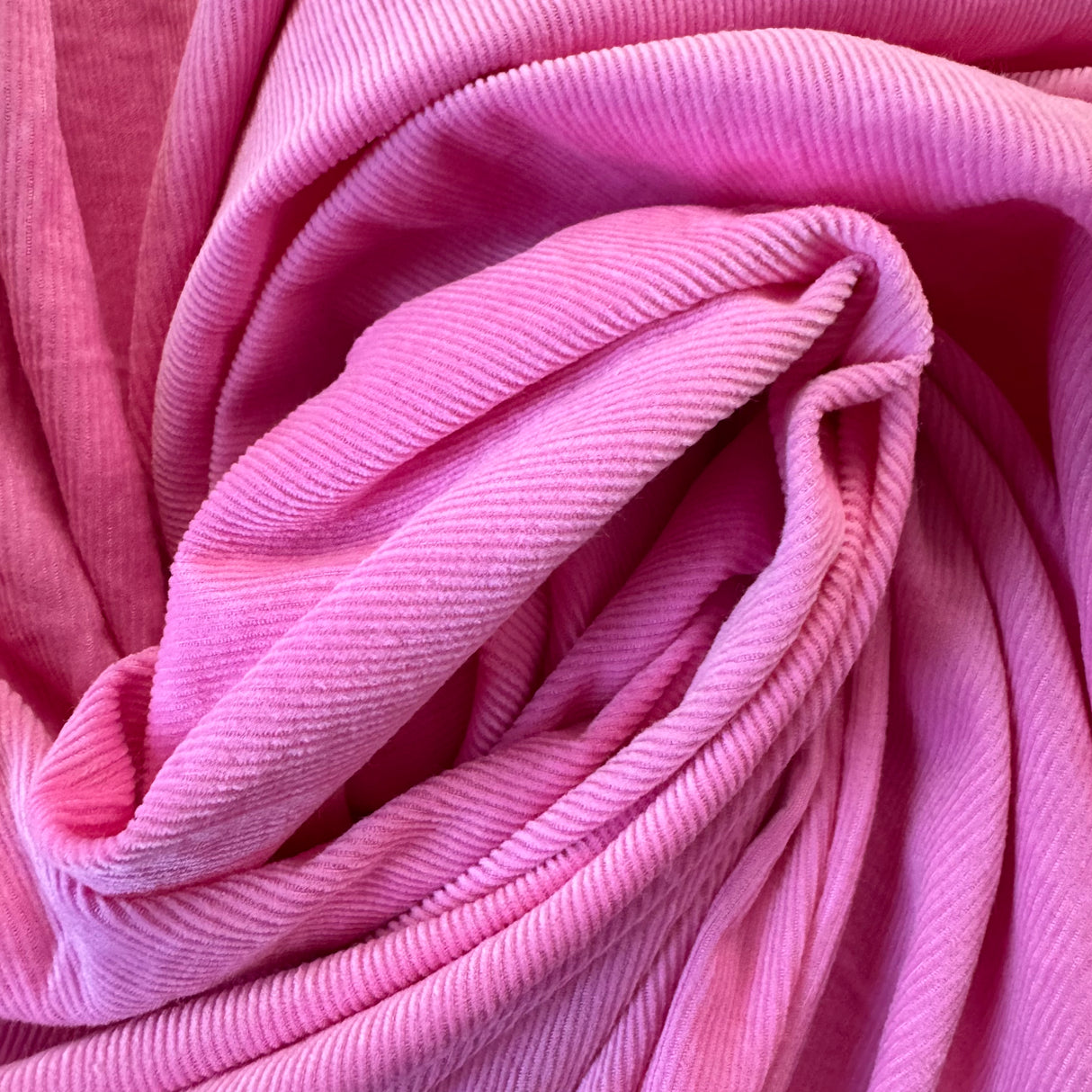 1970’s Pink Corduroy Fabric - (P194)