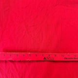 1970’s Red Textured Wool Blend Fabric - (P195)