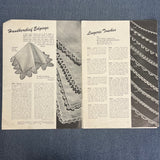 1940-50's Set of 5 Edging Booklets - original magazines