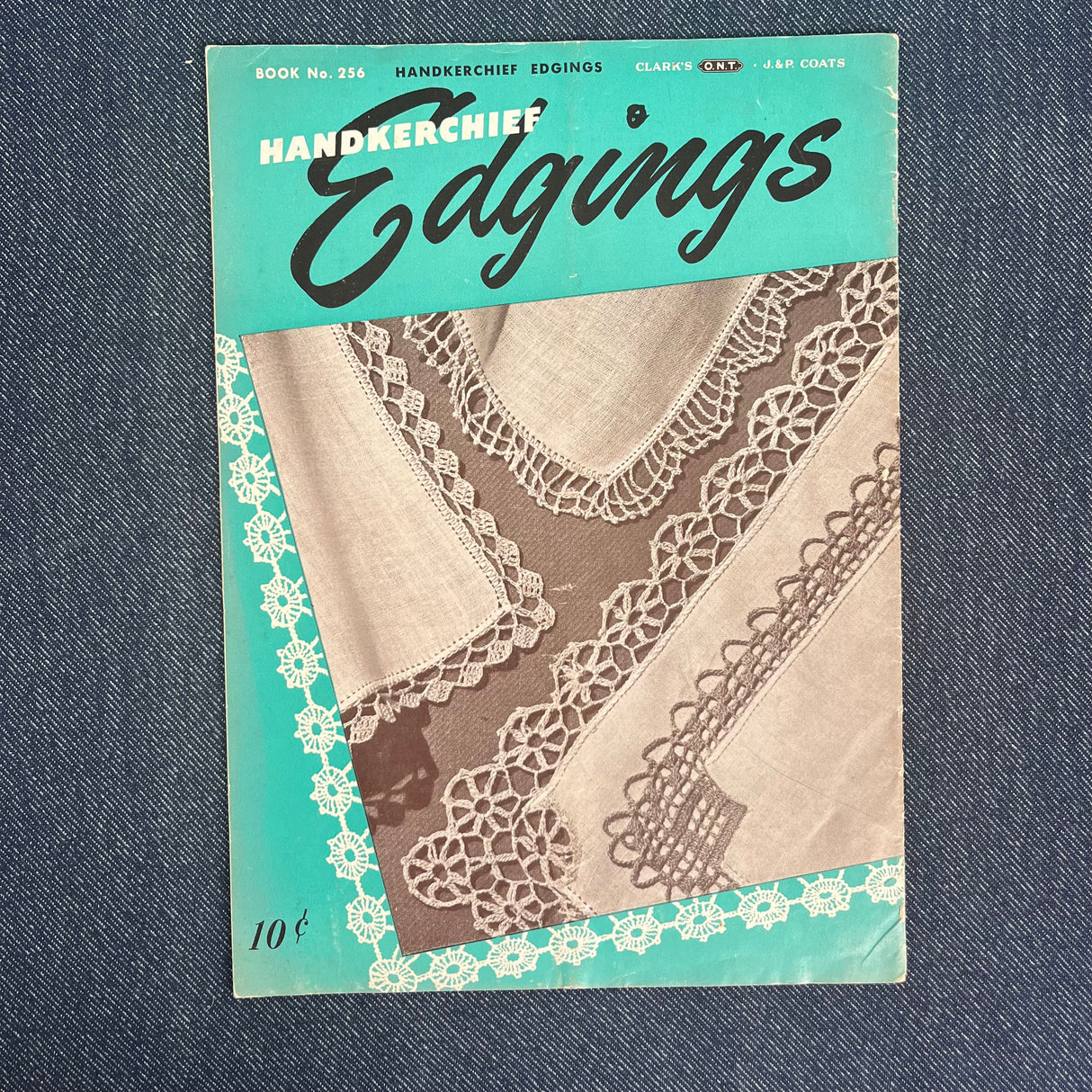 1940-50's Set of 5 Edging Booklets - original magazines