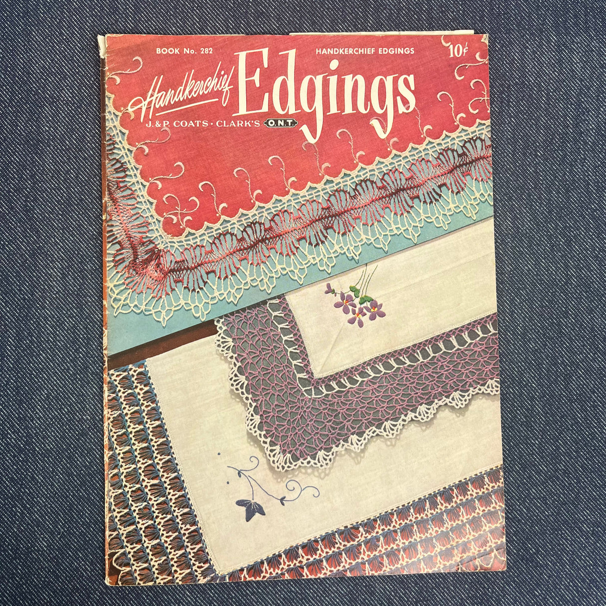 1940-50's Set of 5 Edging Booklets - original magazines