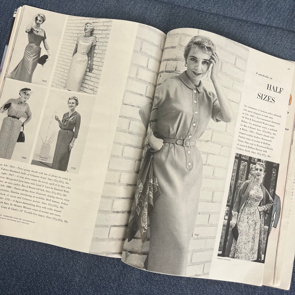 1957 Simplicity SPRING Pattern Book - original magazine