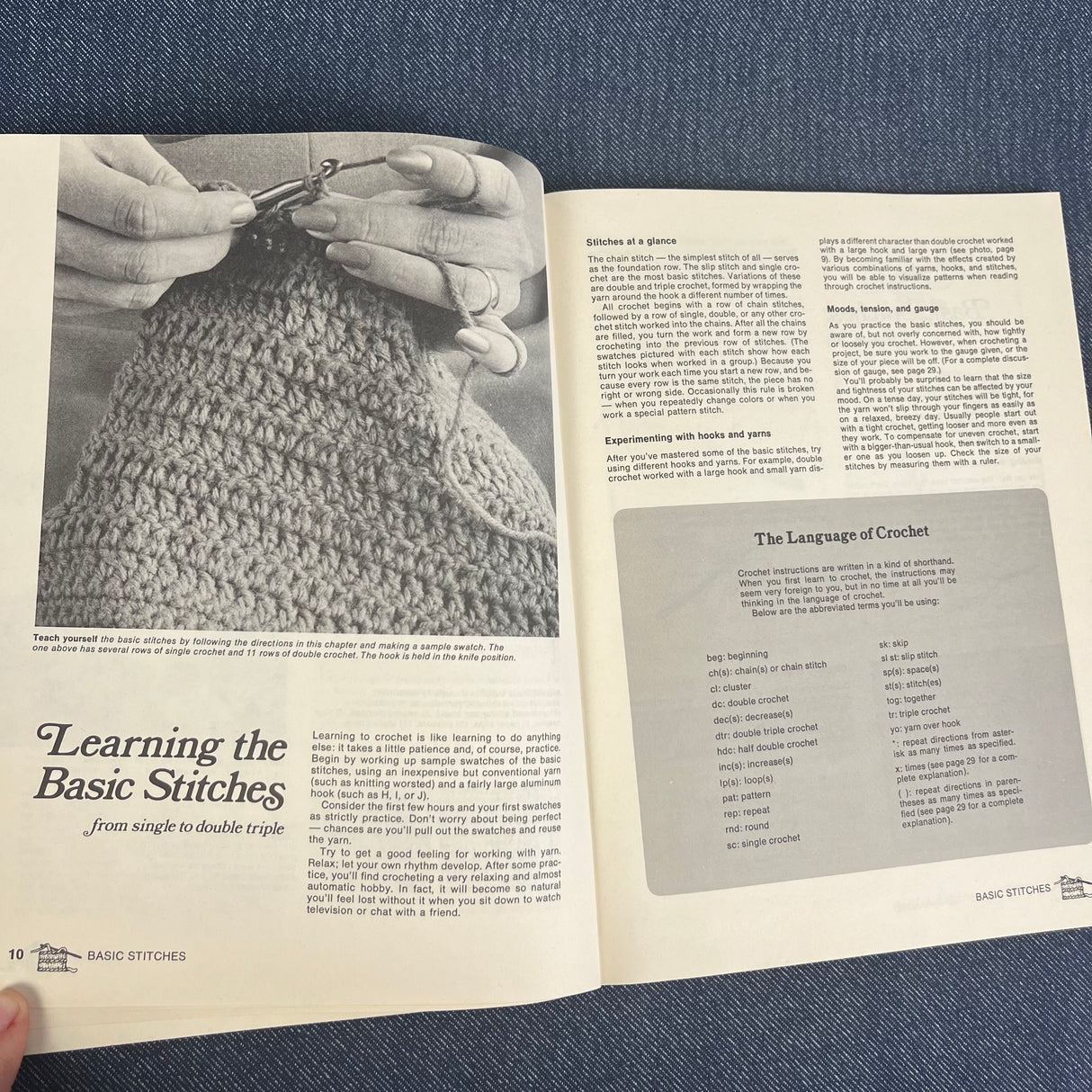 1976 "A Sunset Book" Crochet Booklet