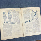 1920's Clark's ONT Sewing Book for Children's Clothes - original magazine