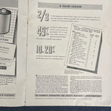 1930's Sales Manual for Crown Tested Rayon - original magazine