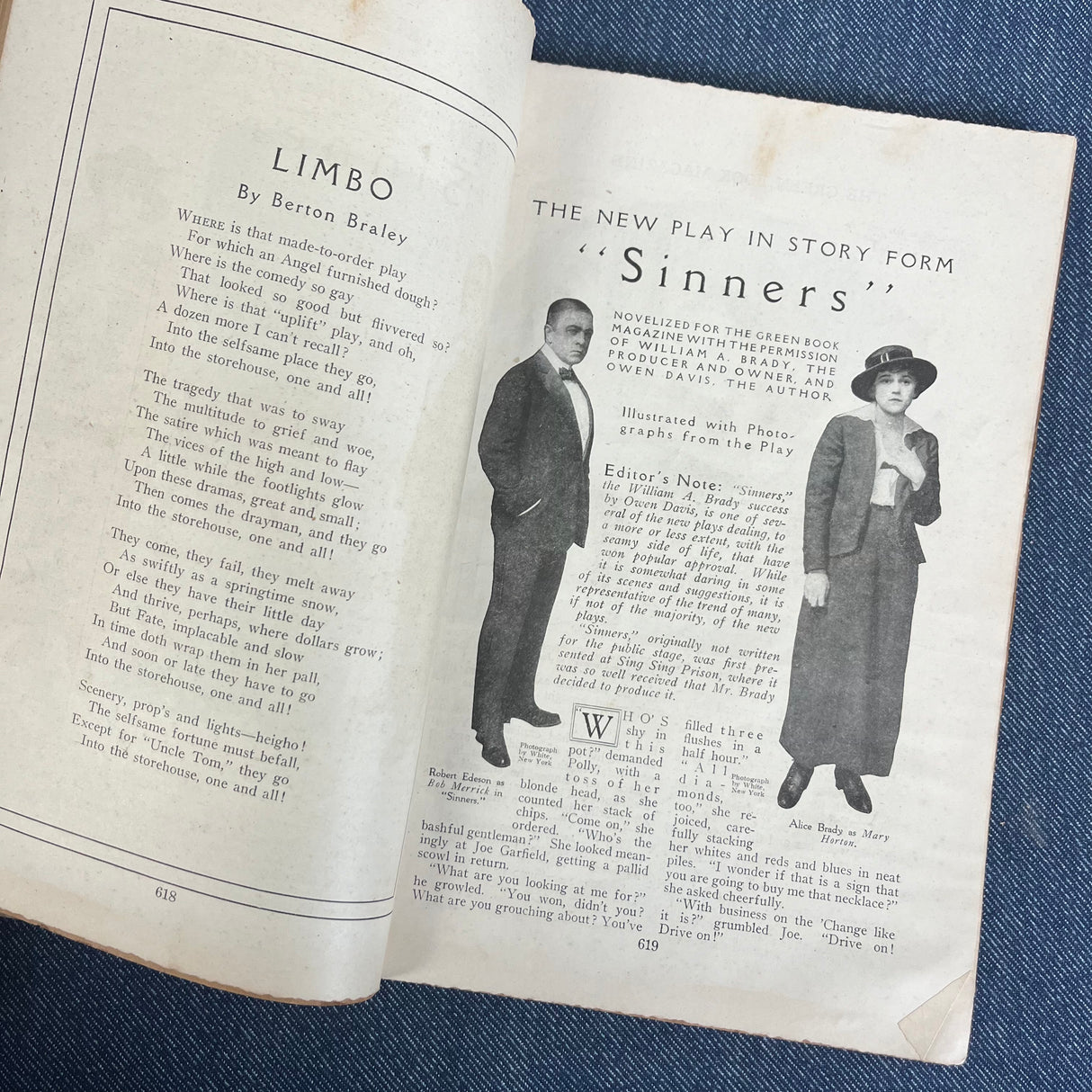 1910's Green Book Magazine with Mary Pickford