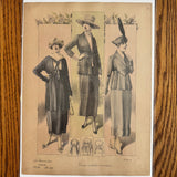 1910's La Femme Chic Fashion Plates - Single