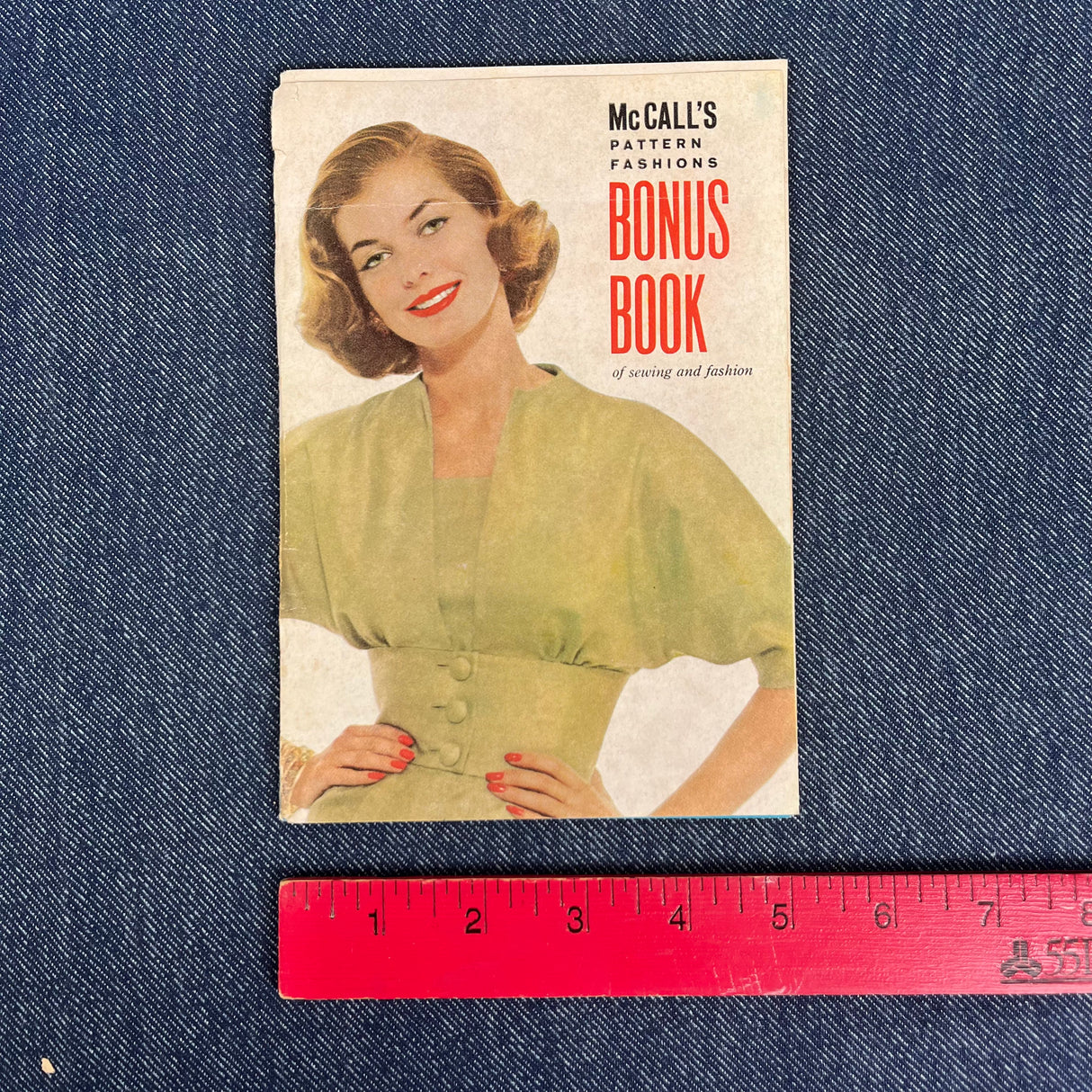 1950's McCall's Bonus Book Pattern Catalog - original magazine