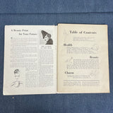 1947 Home Course to Health, Beauty, Charm Book - original booklet