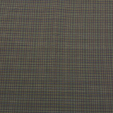 1970’s Mustard Yellow and Brown Plaid Cotton fabric (P20)