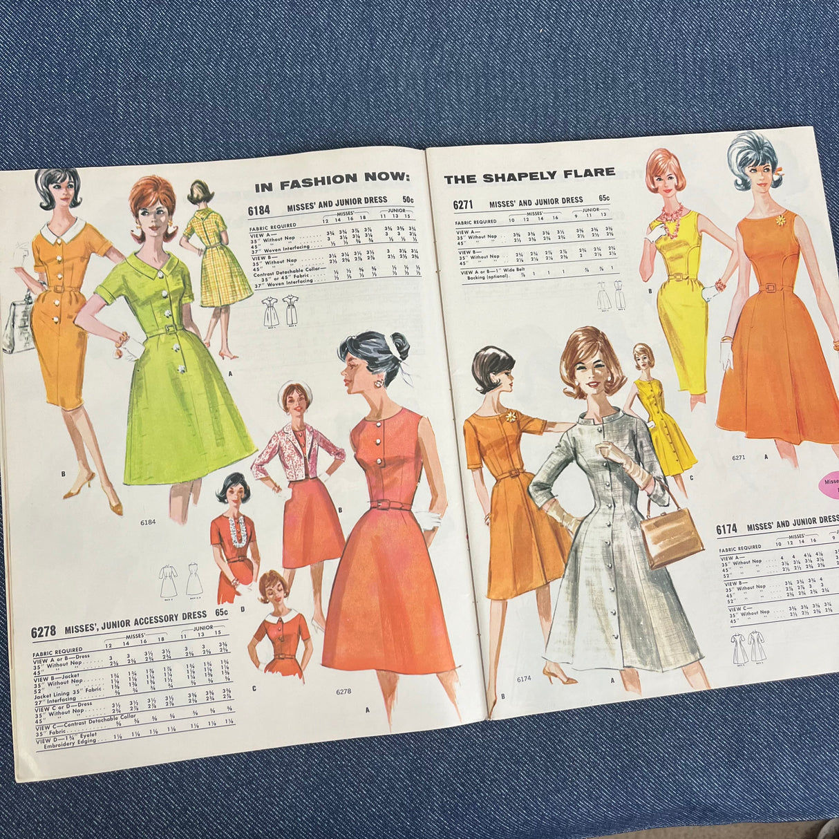 1962 McCall's SPRING/SUMMER Pattern Catalog - original magazine