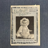 1940's Set of 3 Crochet and Knitting for Babies Booklets - original magazines