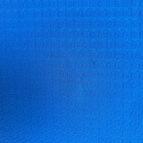 1970’s Bright Blue Texturized Double Knit Polyester Fabric (P3)