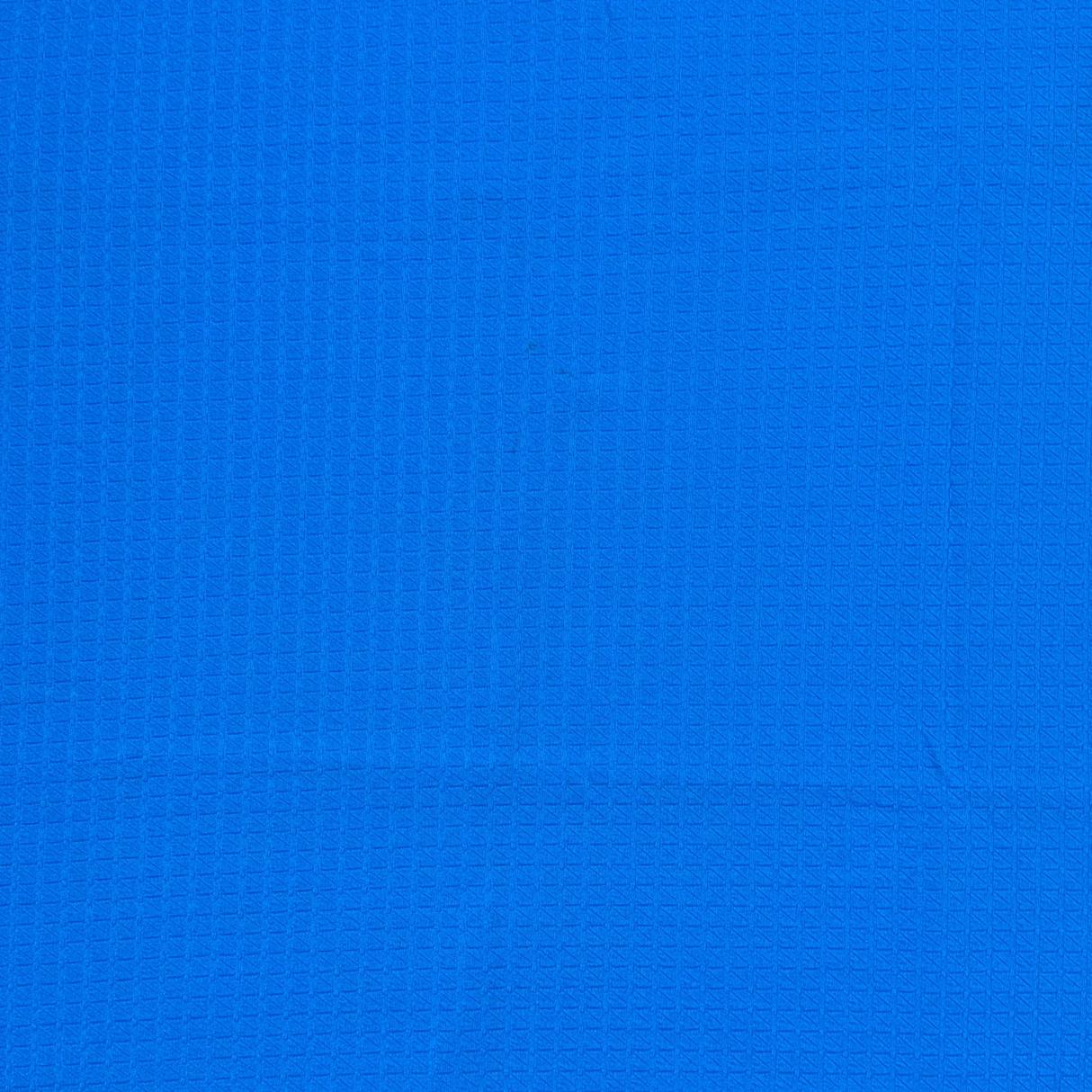 1970’s Bright Blue Texturized Double Knit Polyester Fabric (P3)