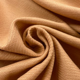 1970’s Warm Tan Solid Color Bonded Fabric- Acrylic - BTY (J13)