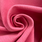 1970’s Bright Pink Solid Color Bonded Fabric- Acrylic - BTY