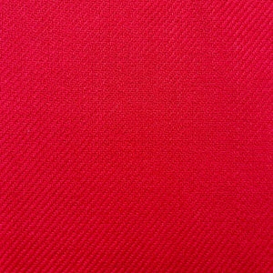 1970’s Bright Red Solid Color Bonded Fabric- Acrylic- BTY