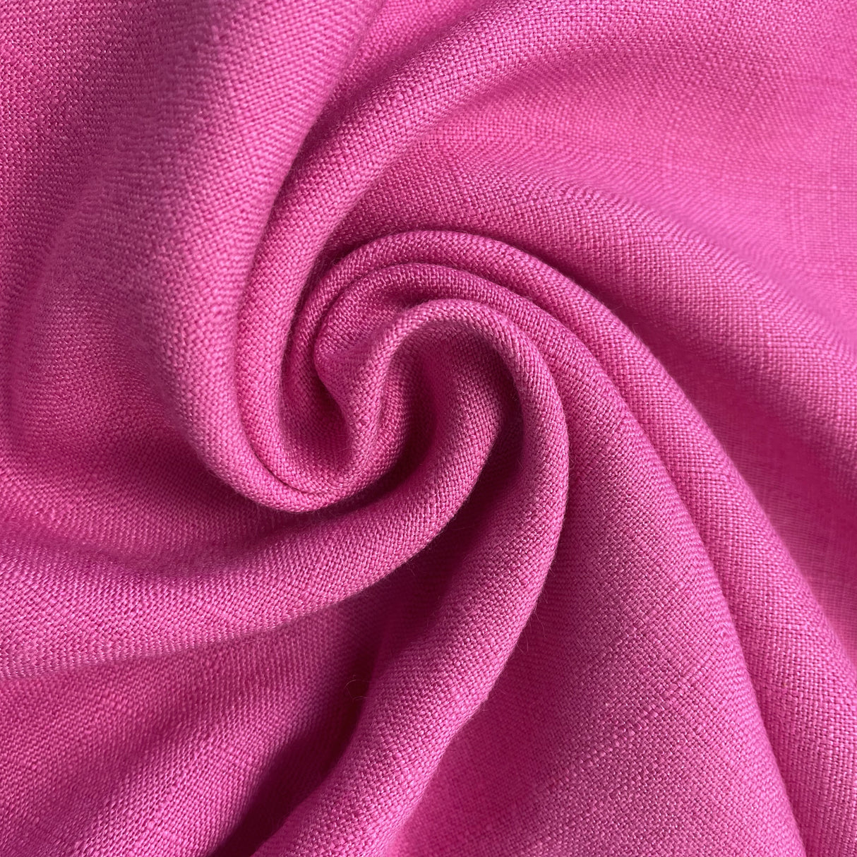 1970’s Bright Pink Rayon Fabric