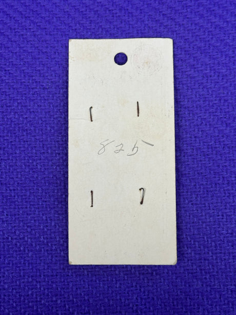 1970’s WA Quality Mother of Pearl Buttons - Set of 2 - 3/8" -  on card