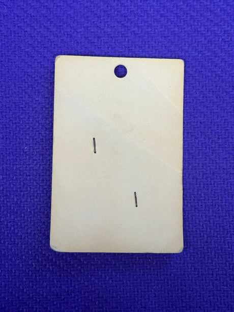 1960’s Luckyday Pearl Buttons - Set of 2 - 3/4" -  on card
