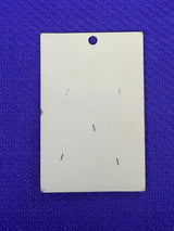 1970’s Dressmaker Fashions Brown Plastic Buttons - set of 3 - 3/4" -  on card