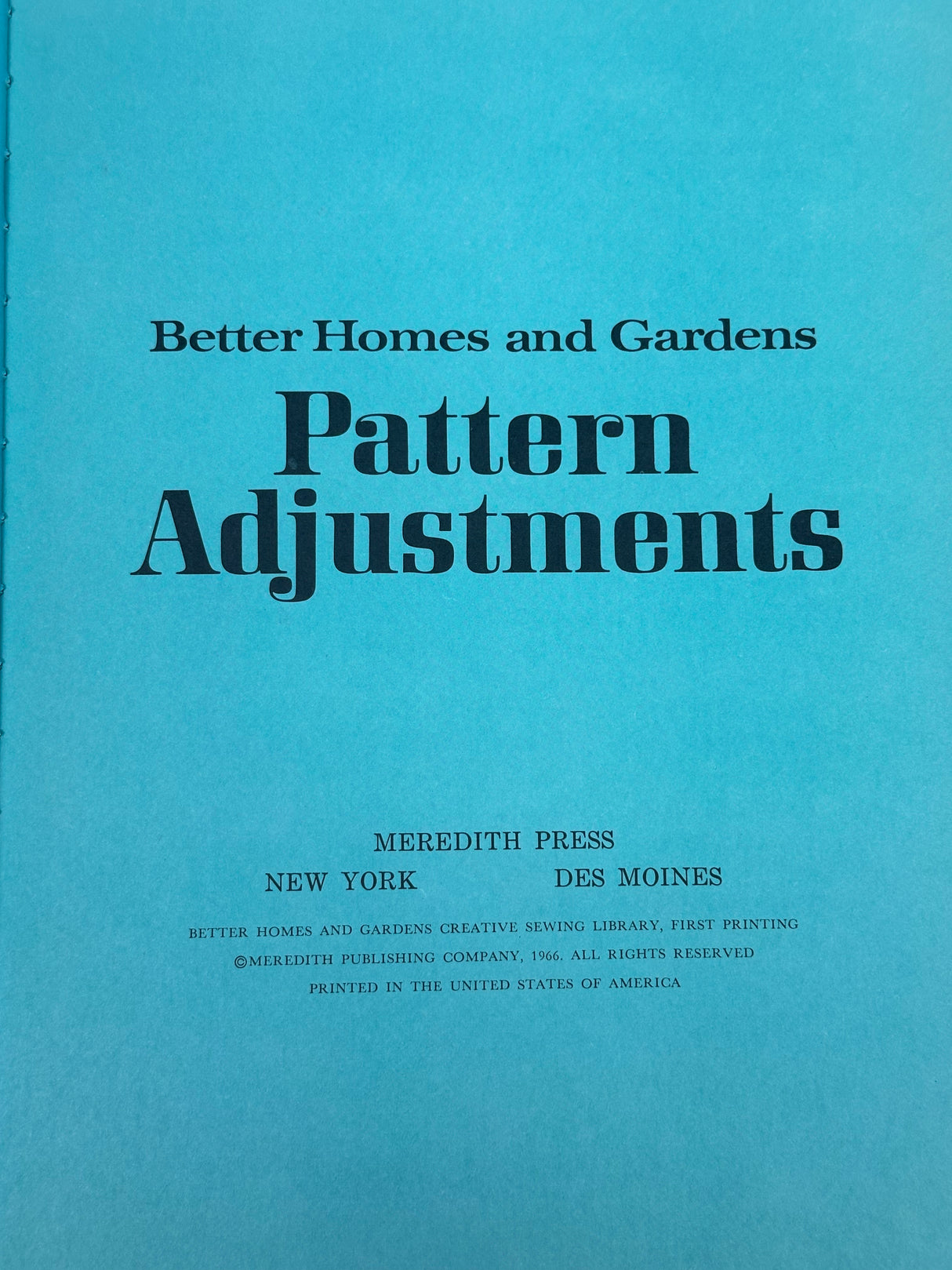 1960’s Better Homes and Gardens Creative Sewing Library Books 1-5